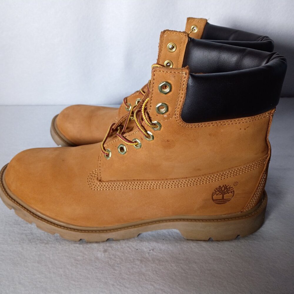 Men's Timberland Classic 6 In Lace Waterproof Wheat (TB118094 231) Size 11 - Picture 4 of 4